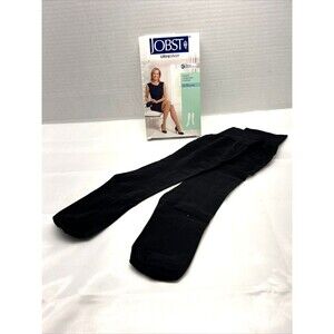 JOBST Ultra Sheer Knee High Closed Toe 8-15mmHg Classic Black Medium 7-9 NEW